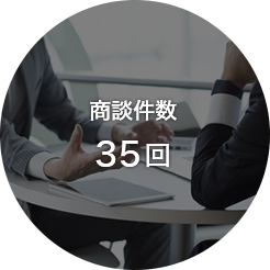 商談件数 35件